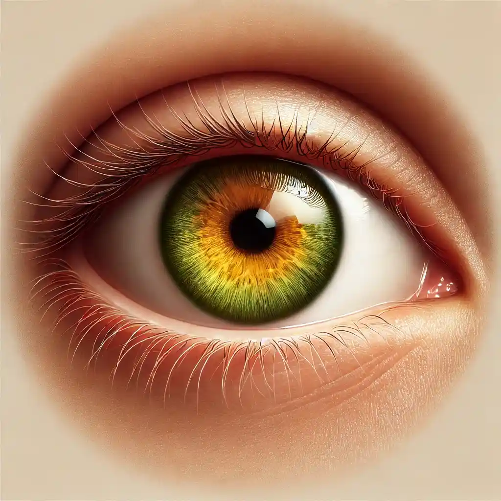 Amber Green Hazel Eye