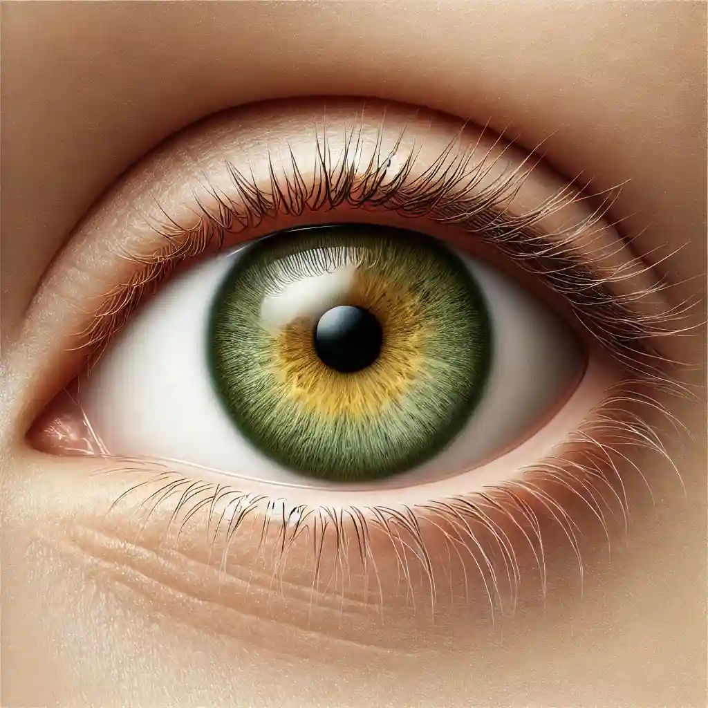 Emerald Green Hazel Eye