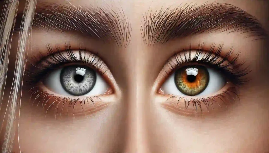 Gray vs Hazel Eyes