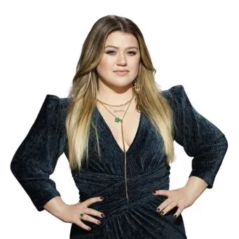 Kelly Clarkson has green-hazel eyes