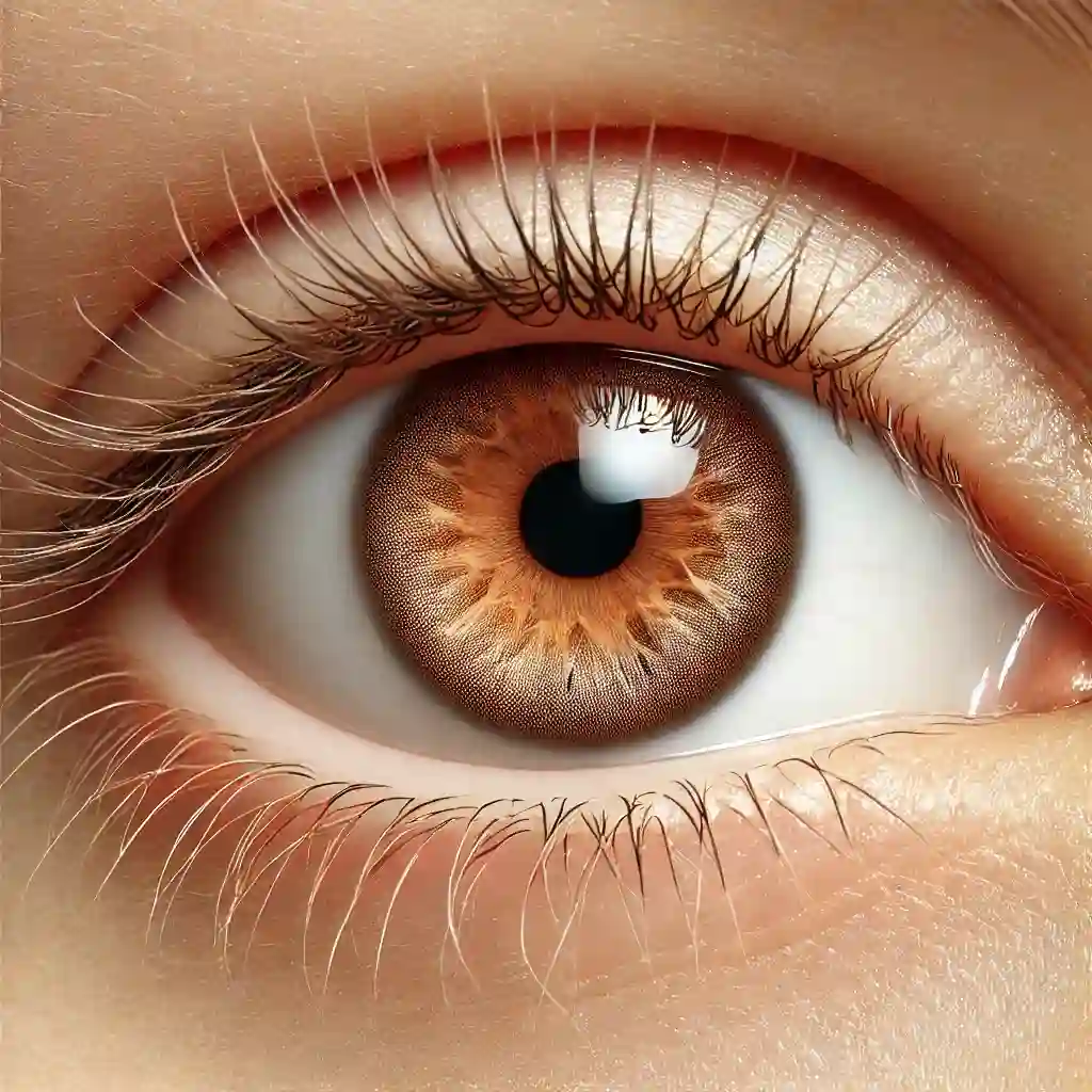 Light Brown Hazel Eye