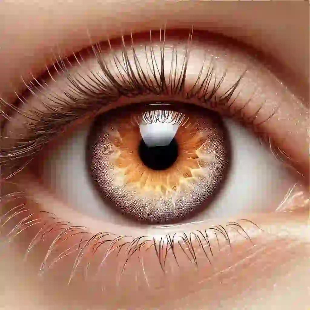 Light Hazel Amber Lens