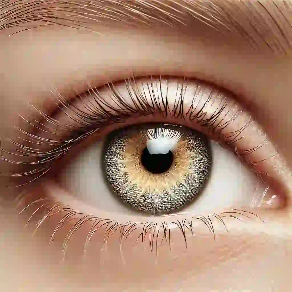 Light Hazel Gold and Beige Lens 