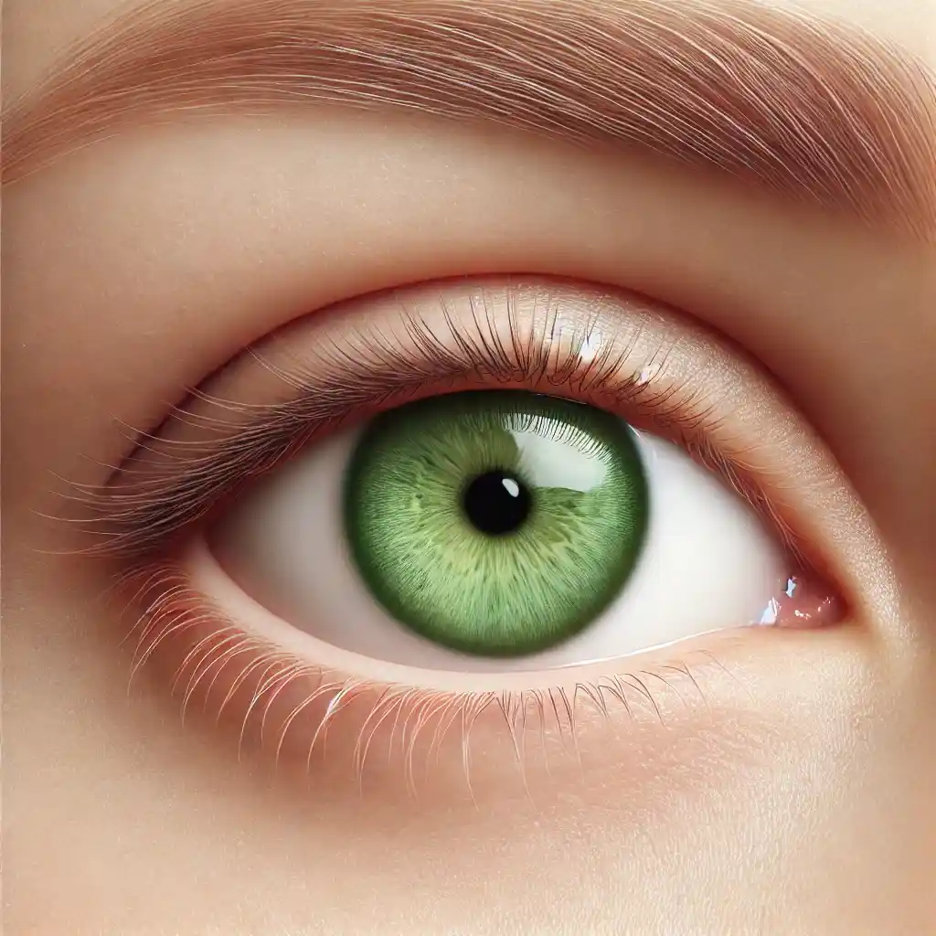 Pistachio Green Hazel Eye