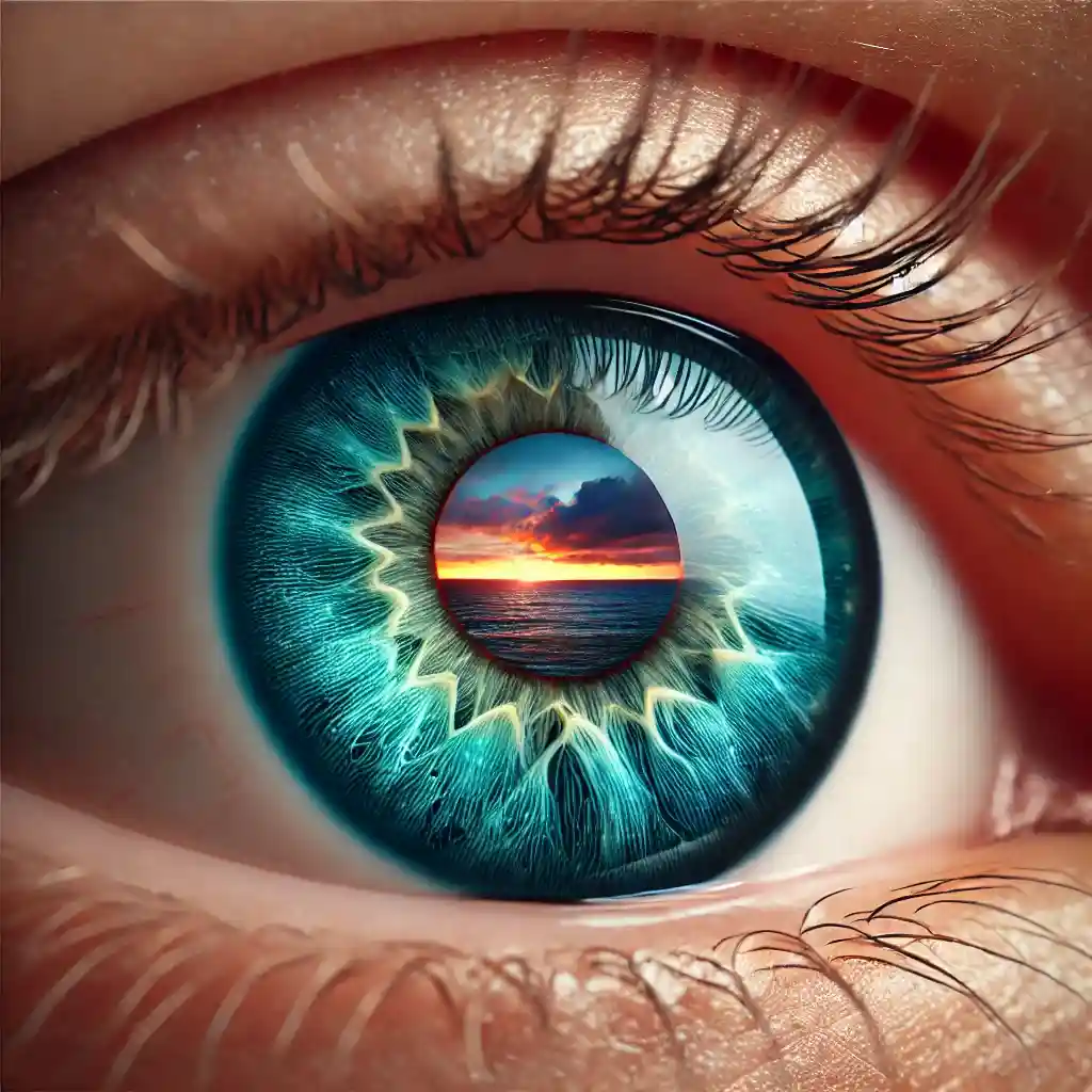 Teal Horizon Hazel Eye 